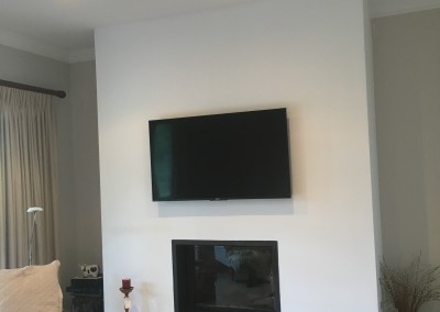 Wooden Fireplace Double Sided
